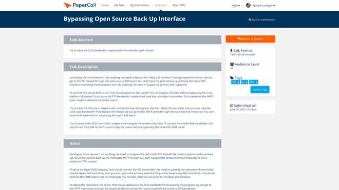 CFP Example Illustration